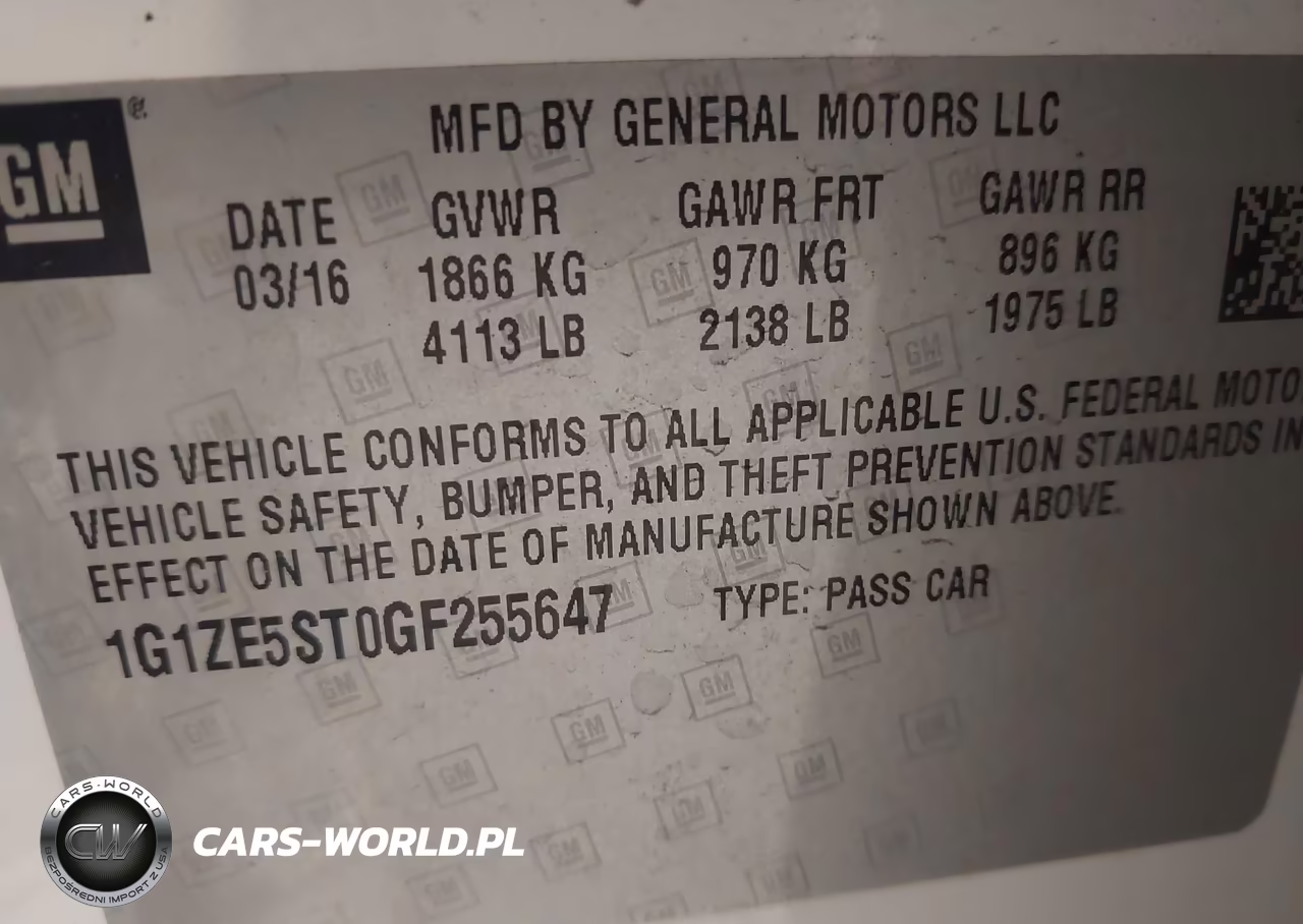 2016 Chevrolet Malibu 1Lt VIN:1G1ZE5ST0GF255647 - 9