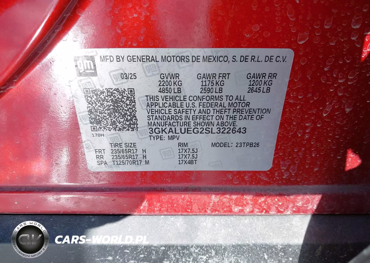 2025 GMC Terrain Awd Elevation VIN:3GKALUEG2SL322643 - 9