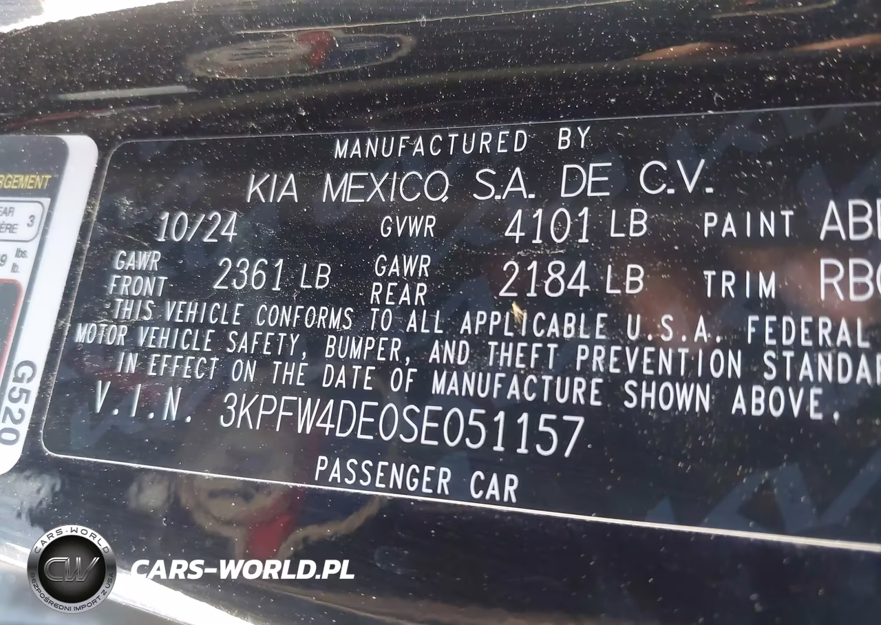 2025 Kia K4 Gt-Line VIN:3KPFW4DE0SE051157 - 9