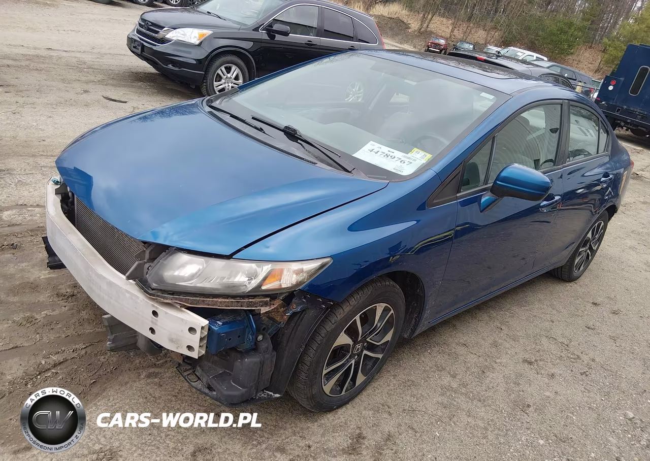 2014 Honda Civic Ex VIN:2HGFB2F88EH533425 - 2