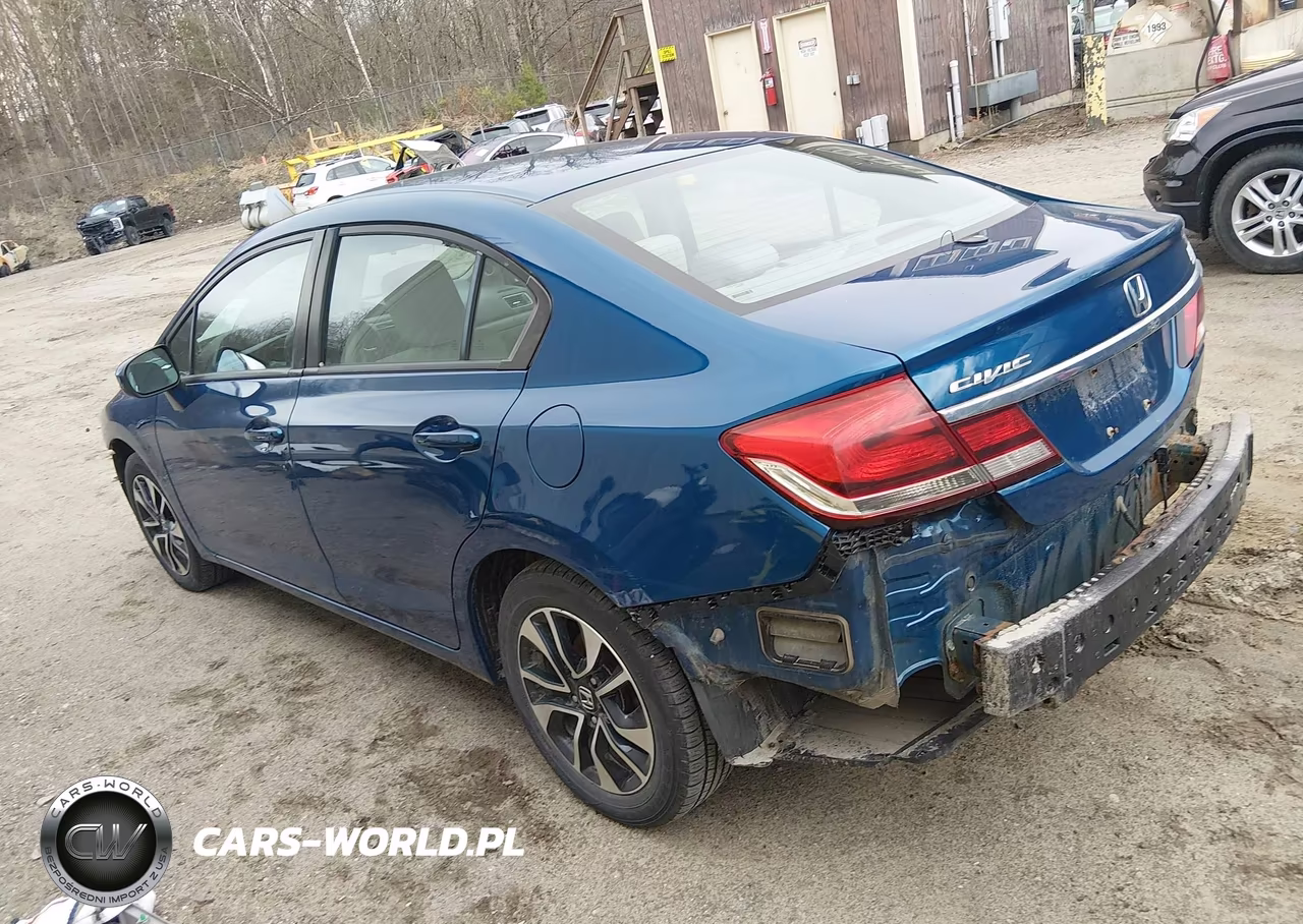 2014 Honda Civic Ex VIN:2HGFB2F88EH533425 - 3