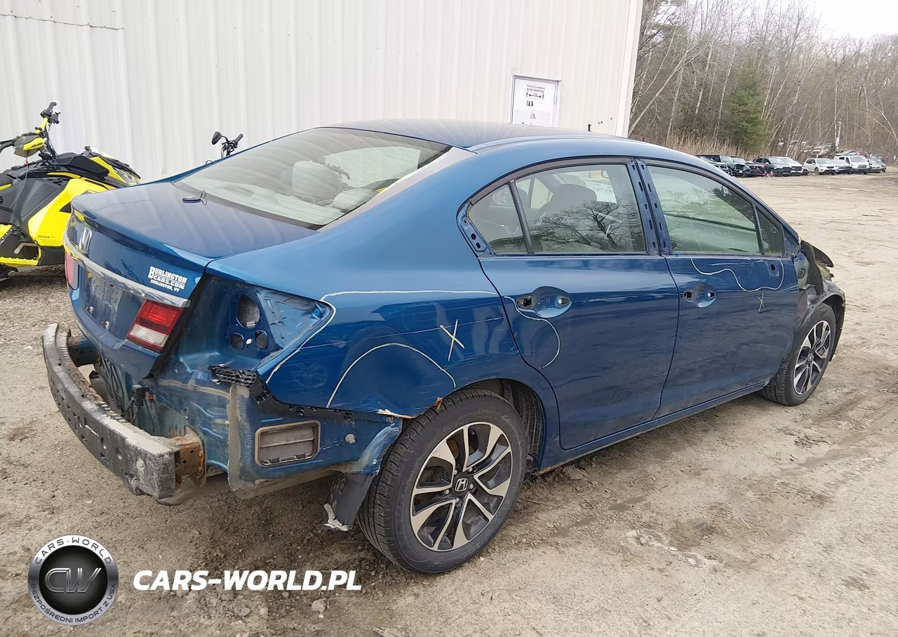2014 Honda Civic Ex VIN:2HGFB2F88EH533425 - 4