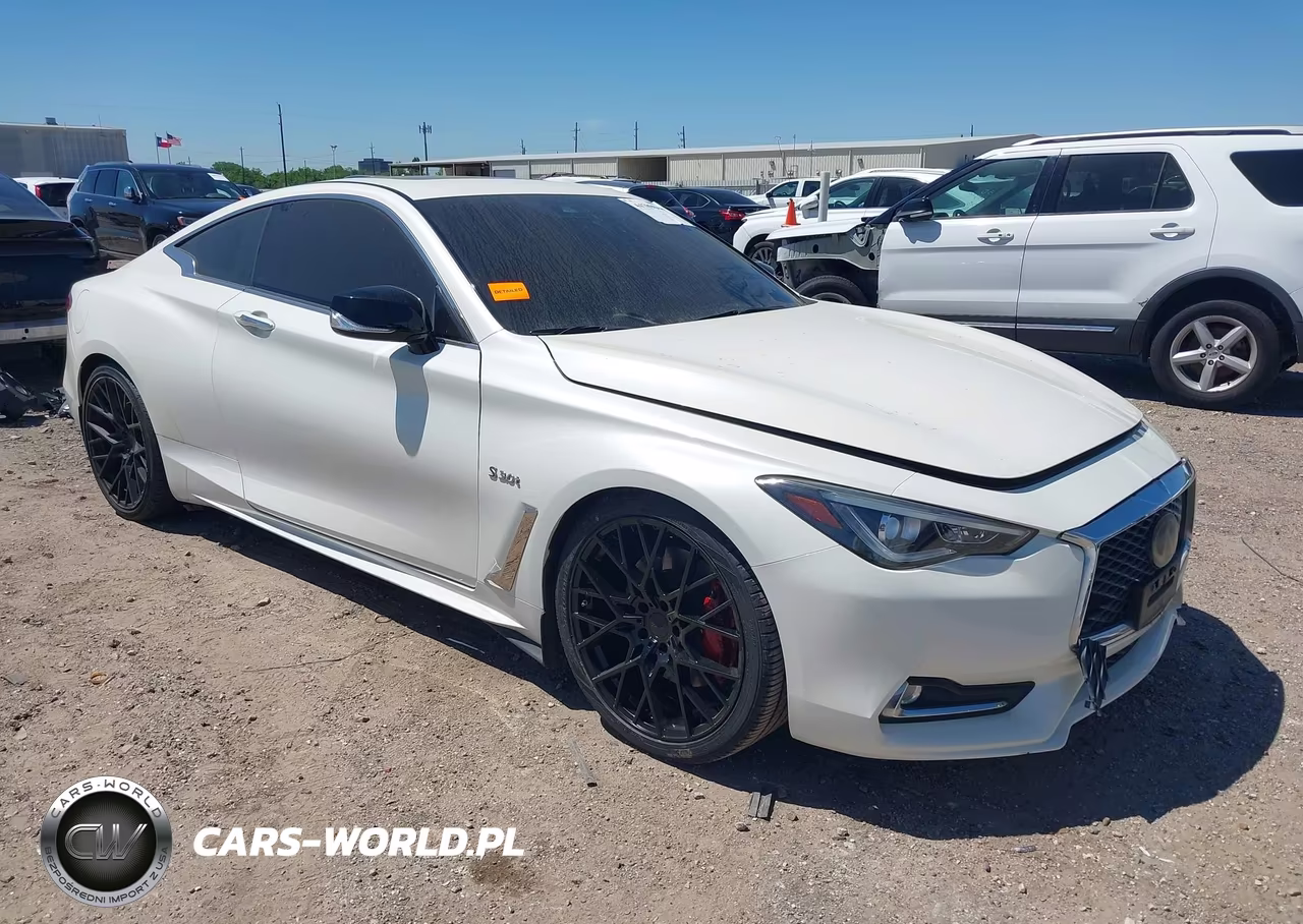 2019 Infiniti Q60 3.0T Red Sport 400