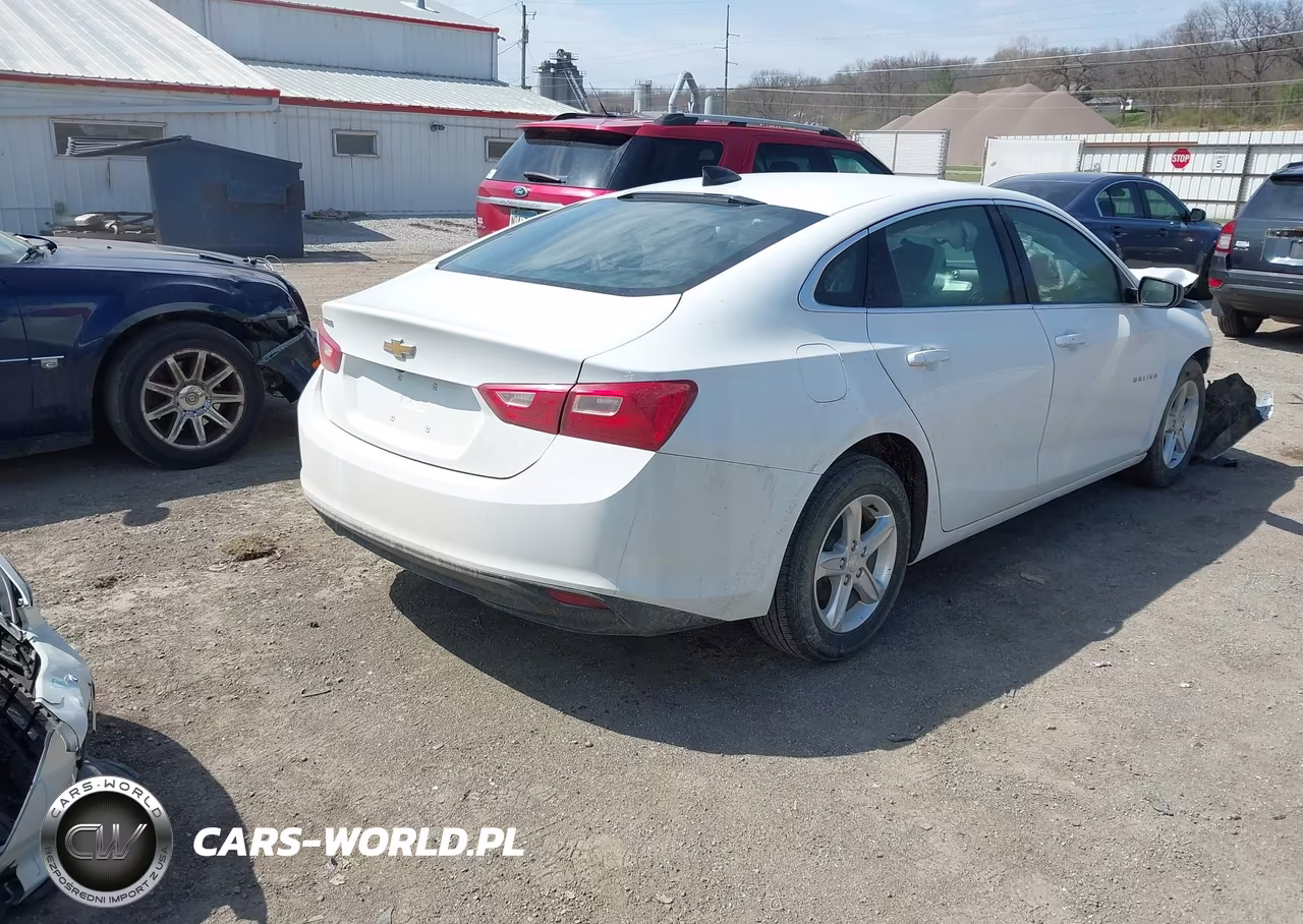 2022 Chevrolet Malibu Fwd Ls VIN:1G1ZB5ST2NF170542 - 4