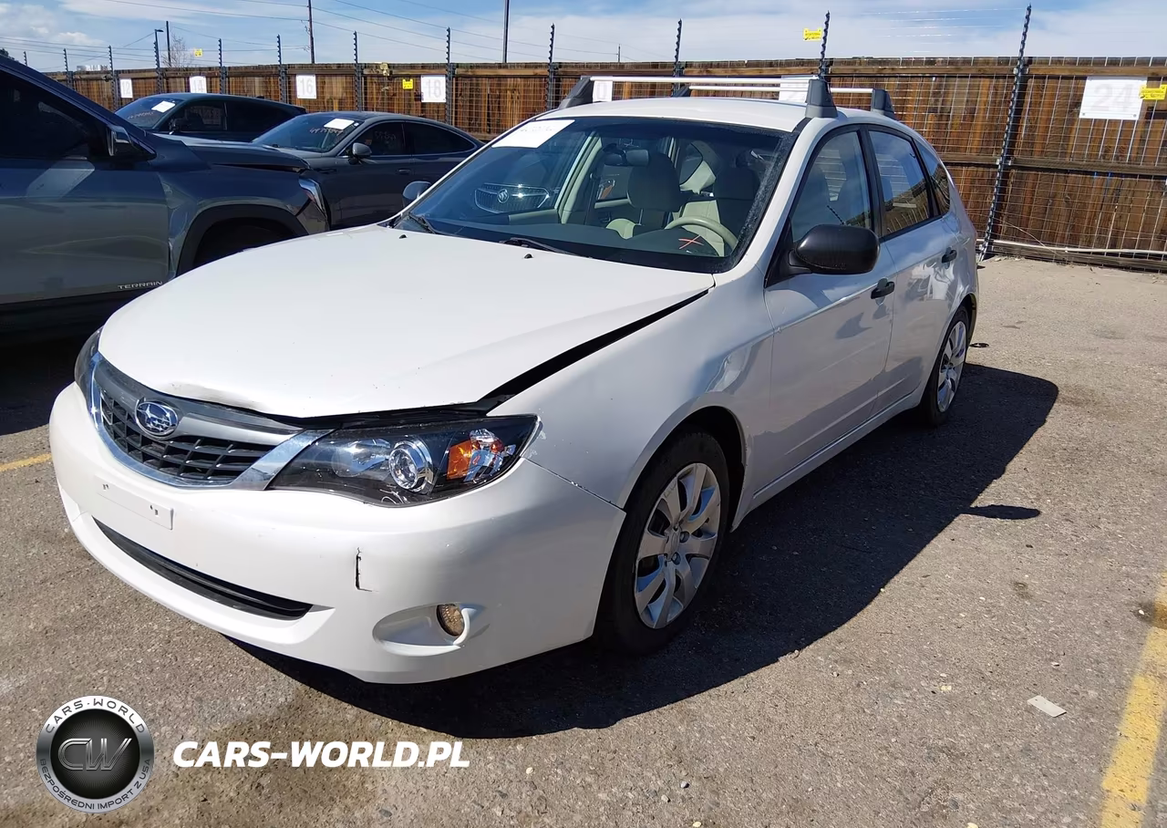 2008 Subaru Impreza 2.5I VIN:JF1GH61638H813607 - 2