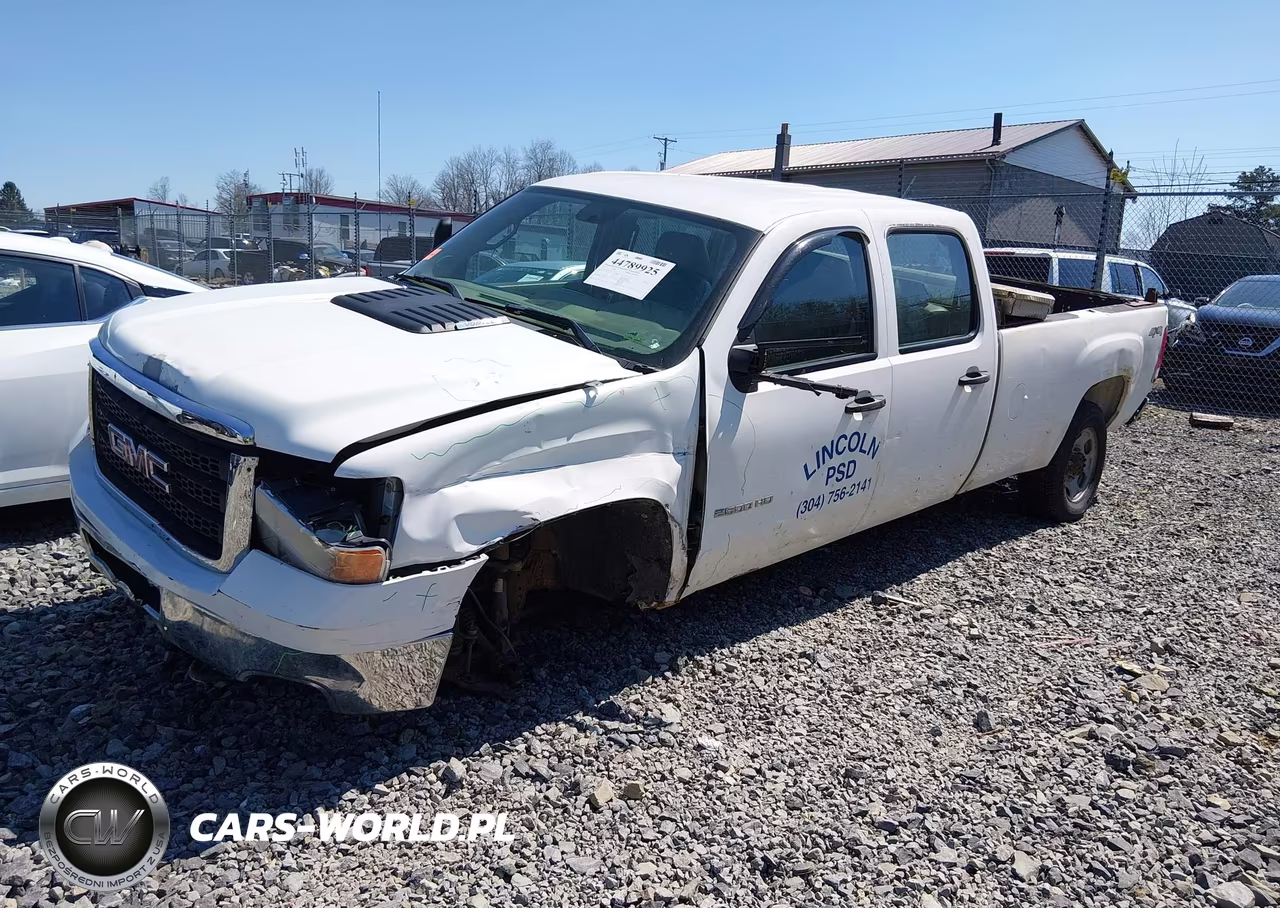 2013 GMC Sierra 2500Hd Work Truck VIN:1GT12ZCG3DF127937 - 2
