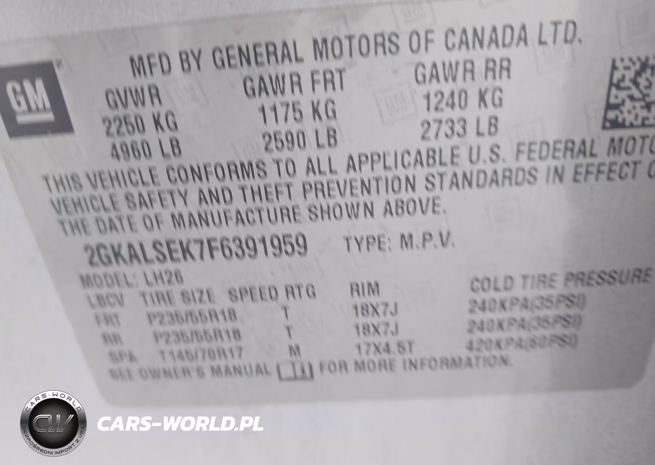 2015 GMC Terrain Slt-1 VIN:2GKALSEK7F6391959 - 9