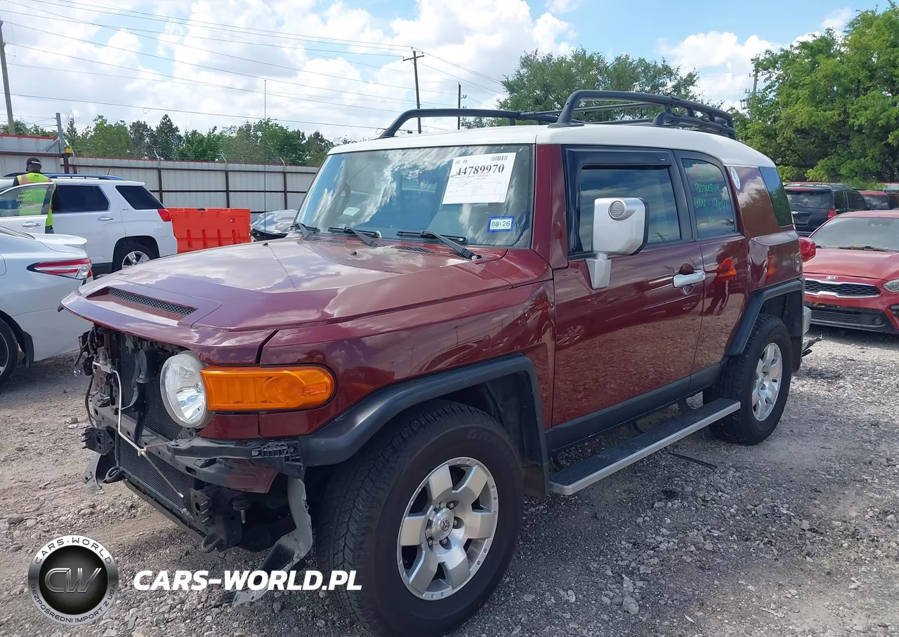 2010 Toyota Fj Cruiser VIN:JTEZU4BF5AK008956 - 2
