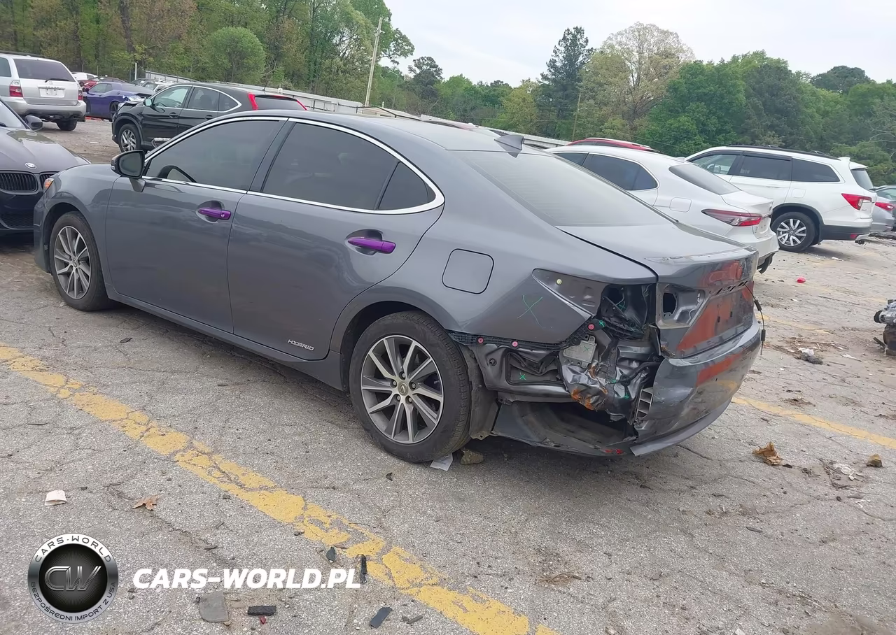 2018 Lexus Es 300H VIN:JTHBW1GG2J2185463 - 3
