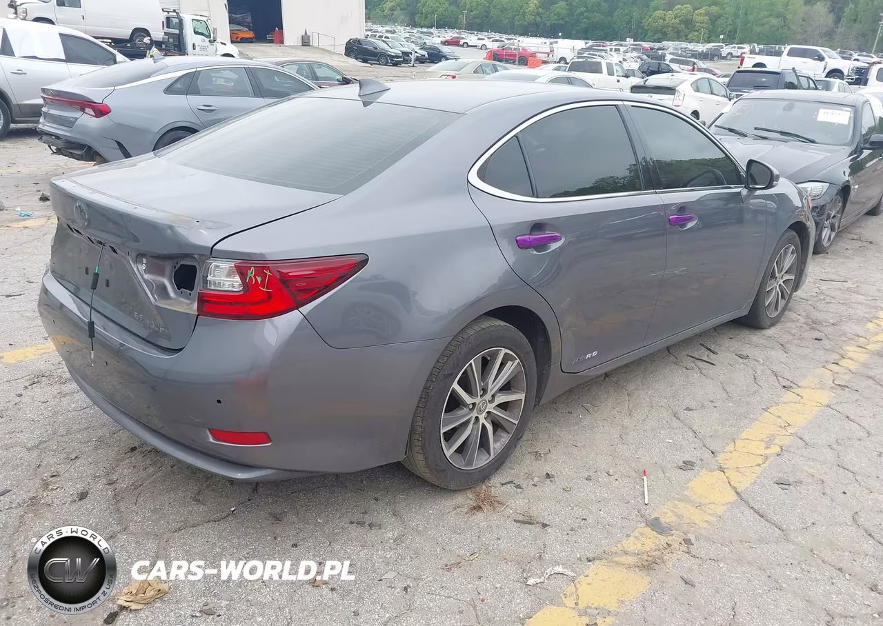 2018 Lexus Es 300H VIN:JTHBW1GG2J2185463 - 4