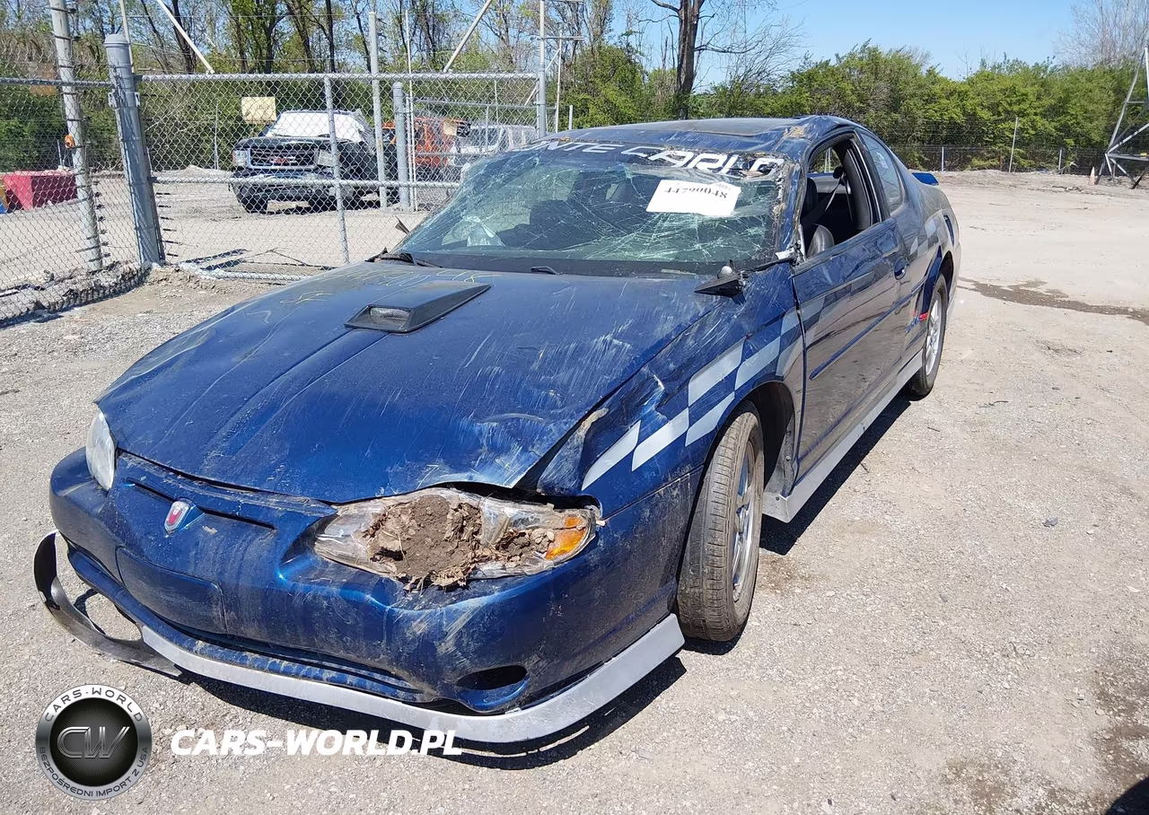 2003 Chevrolet Monte Carlo Ss VIN:2G1WX12KX39282449 - 2