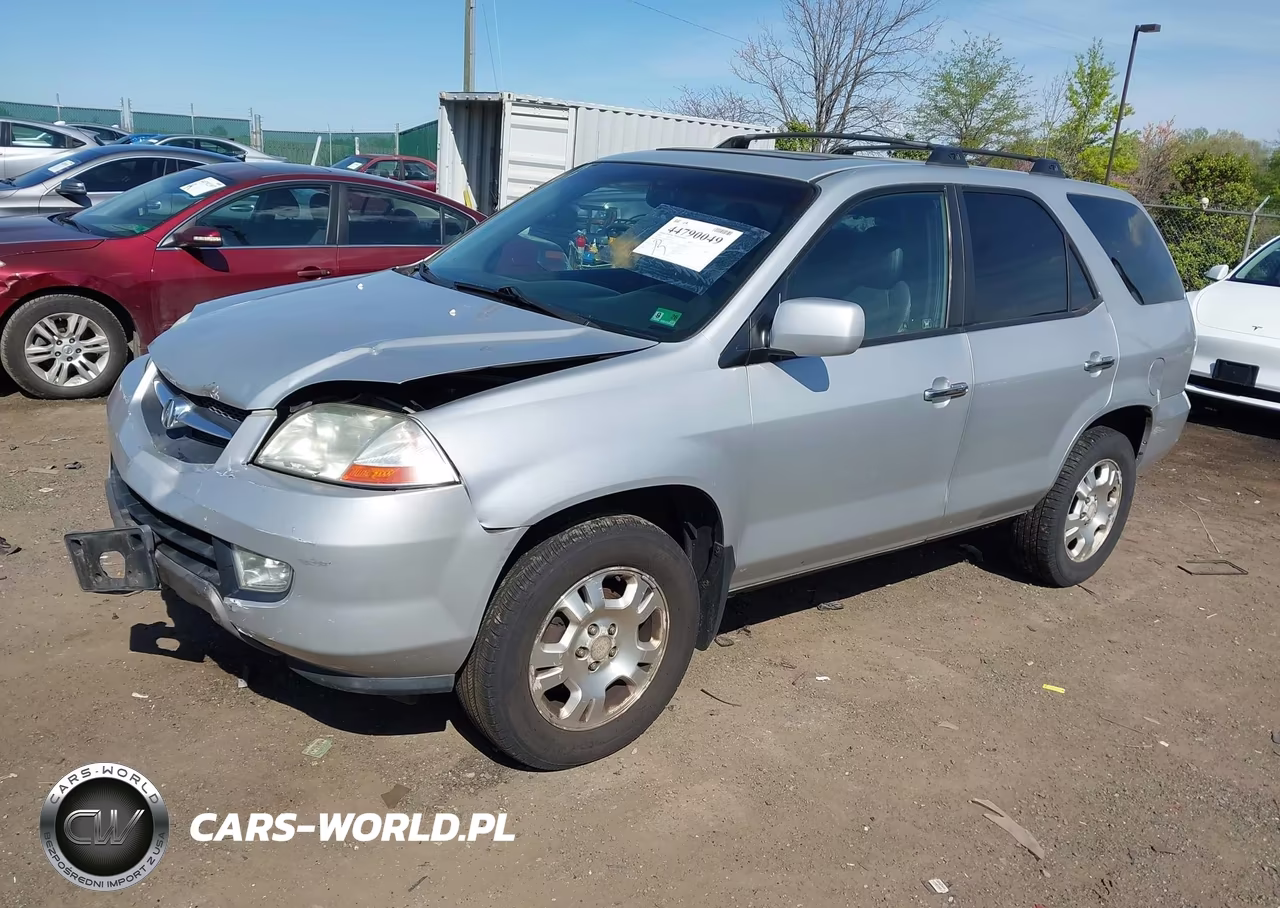 2002 Acura Mdx VIN:2HNYD18242H516101 - 2