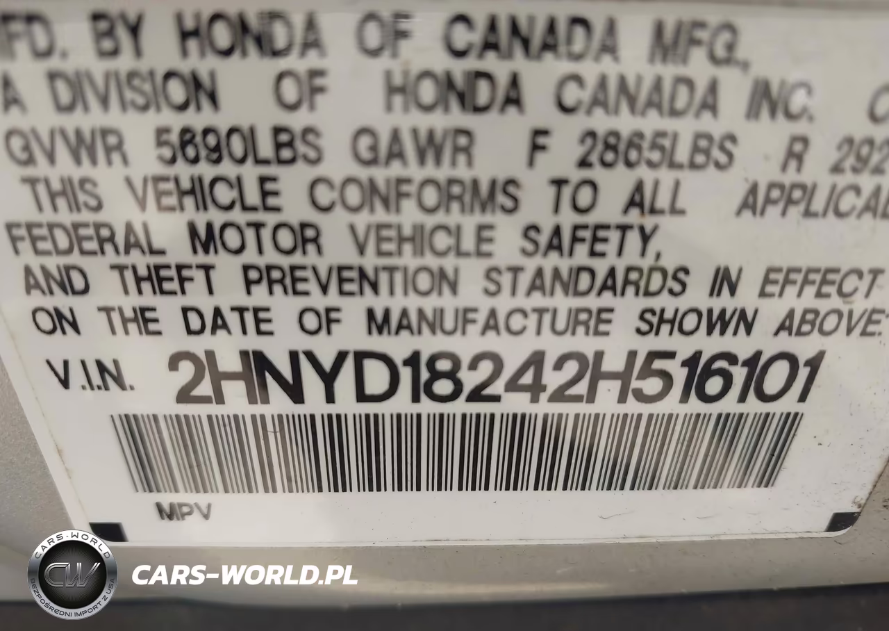 2002 Acura Mdx VIN:2HNYD18242H516101 - 9