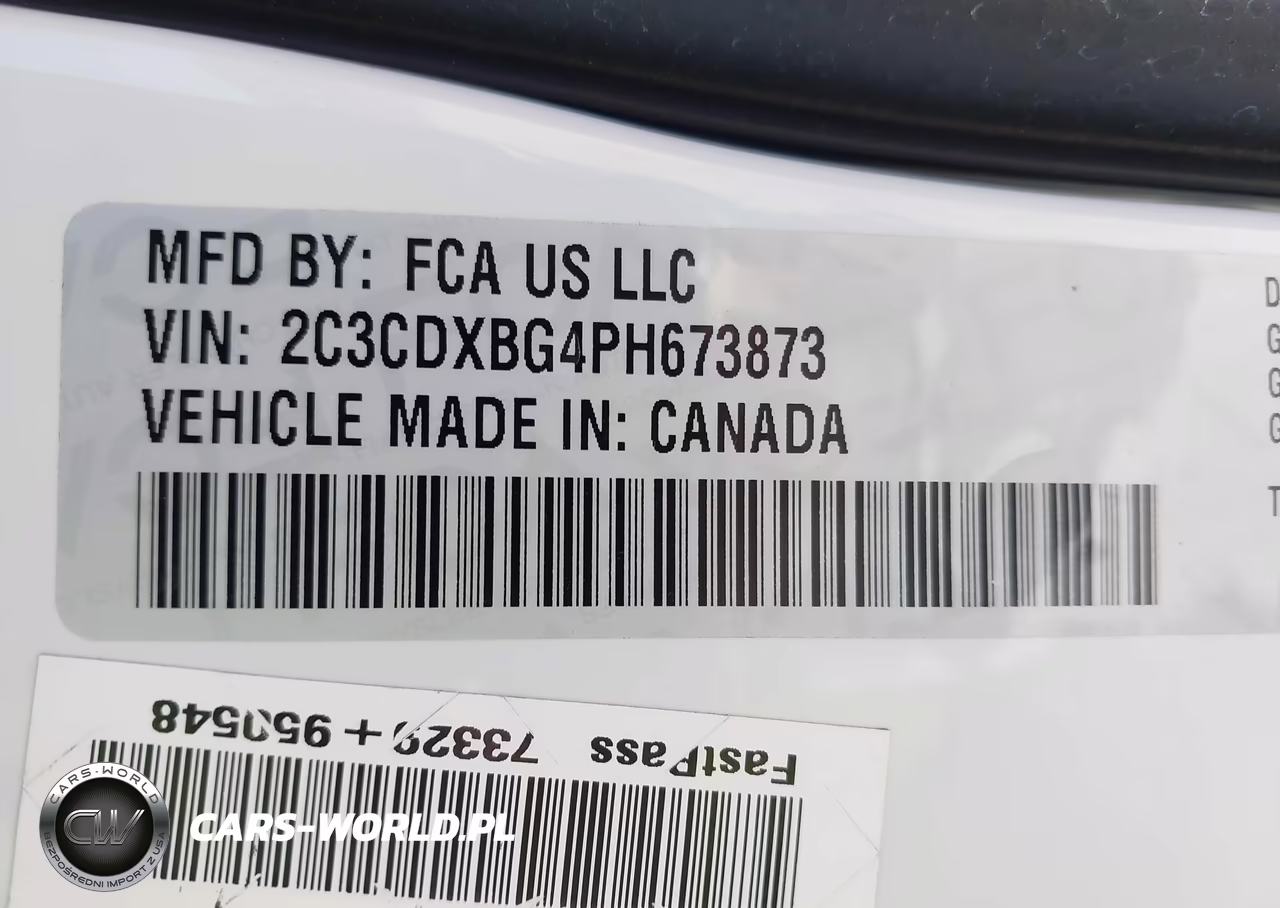 2023 Dodge Charger Sxt VIN:2C3CDXBG4PH673873 - 9