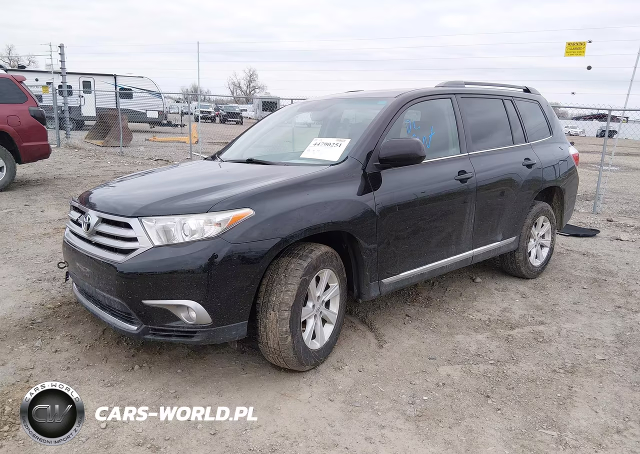 2013 Toyota Highlander Se V6 VIN:5TDBK3EH3DS264142 - 2