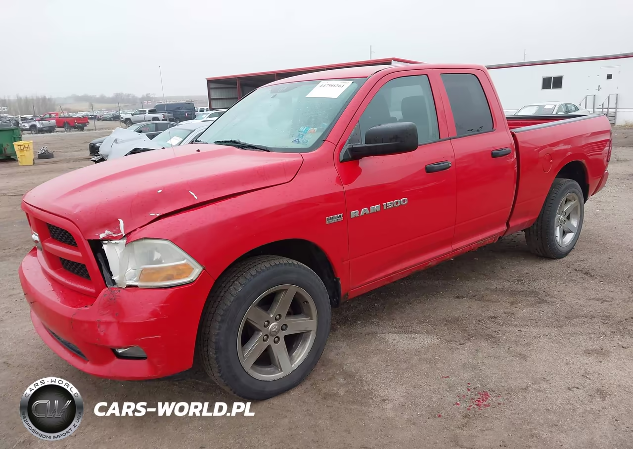 2012 Ram 1500 St VIN:1C6RD7FT2CS239104 - 2