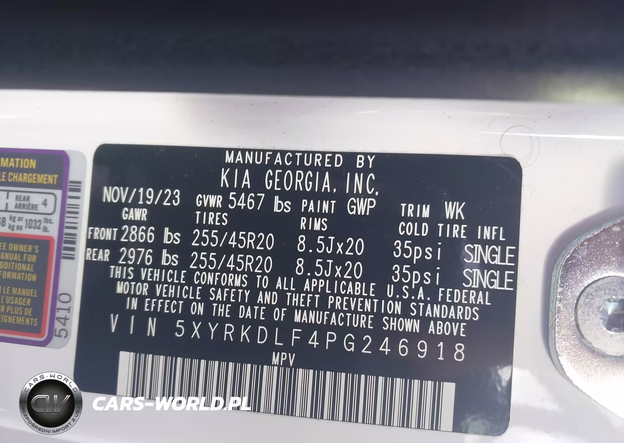 2023 Kia Sorento X-Line Sx Prestige VIN:5XYRKDLF4PG246918 - 9
