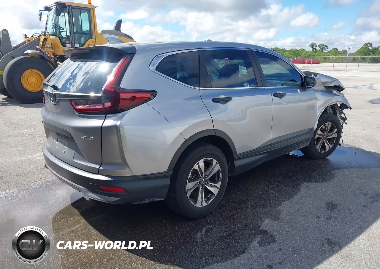 2020 Honda Cr-V Awd Lx VIN:2HKRW2H22LH626020 - 4