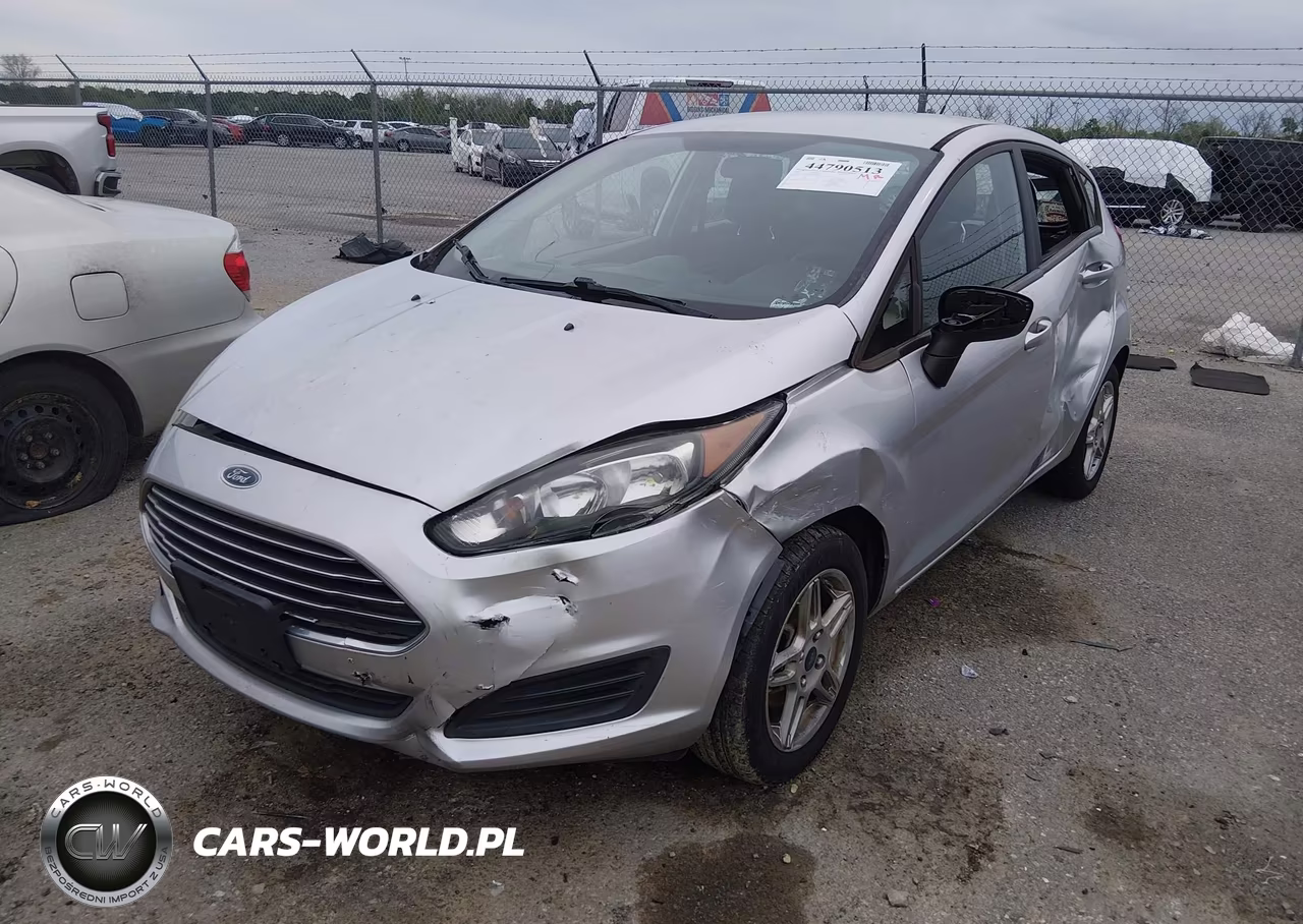 2019 Ford Fiesta Se VIN:3FADP4EJ5KM155686 - 2