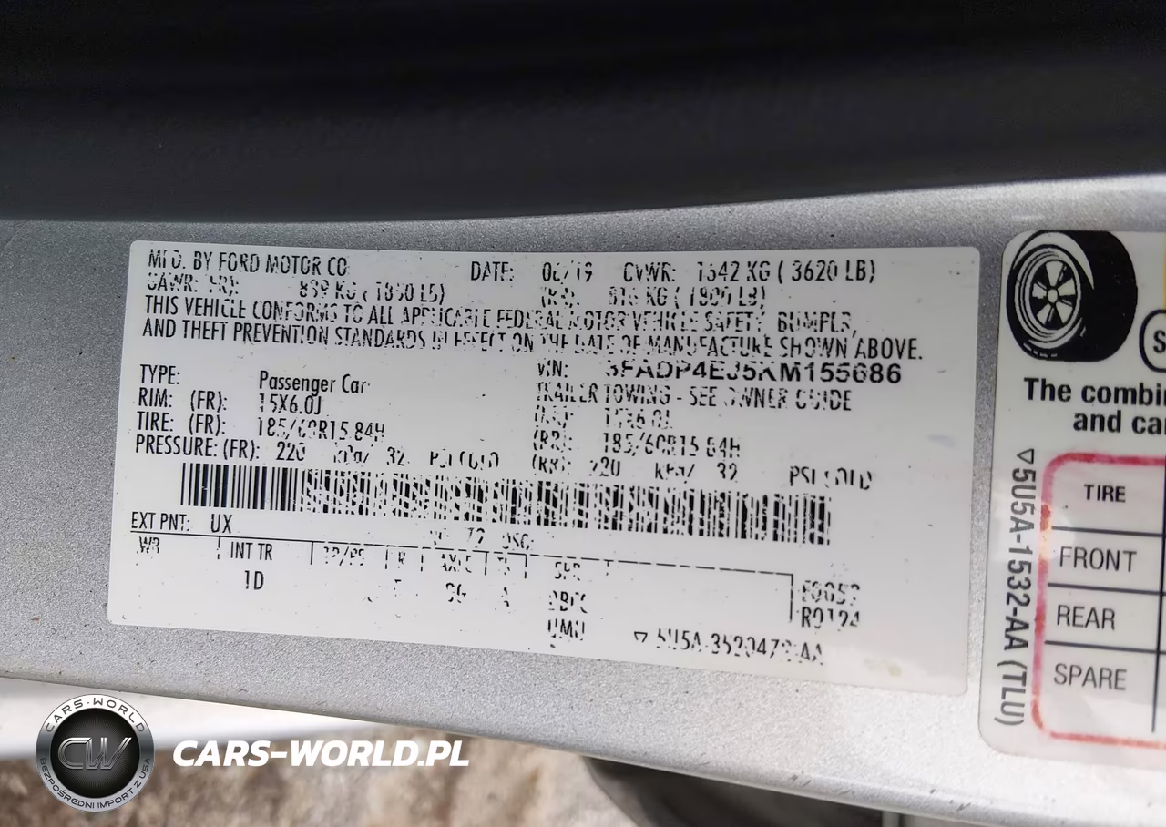 2019 Ford Fiesta Se VIN:3FADP4EJ5KM155686 - 9