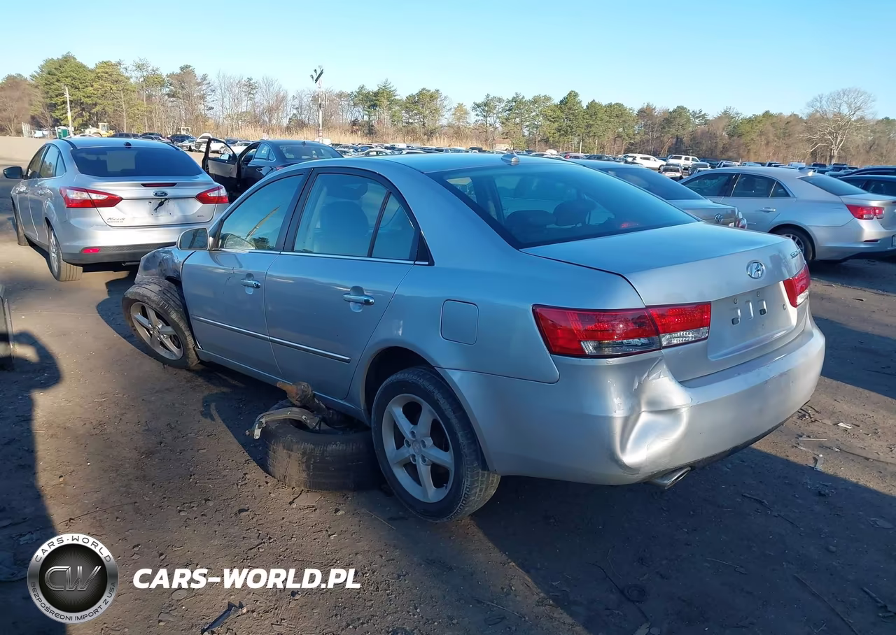 2008 Hyundai Sonata Limited V6-Se V6 VIN:5NPEU46F98H356877 - 3