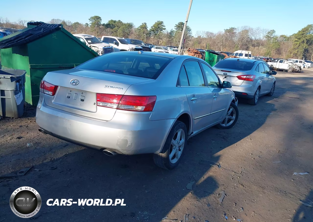 2008 Hyundai Sonata Limited V6-Se V6 VIN:5NPEU46F98H356877 - 4