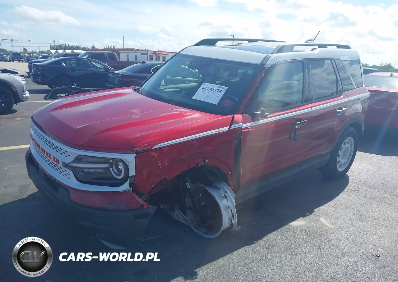 2025 Ford Bronco Sport Heritage VIN:3FMCR9GN1SRE25184 - 2