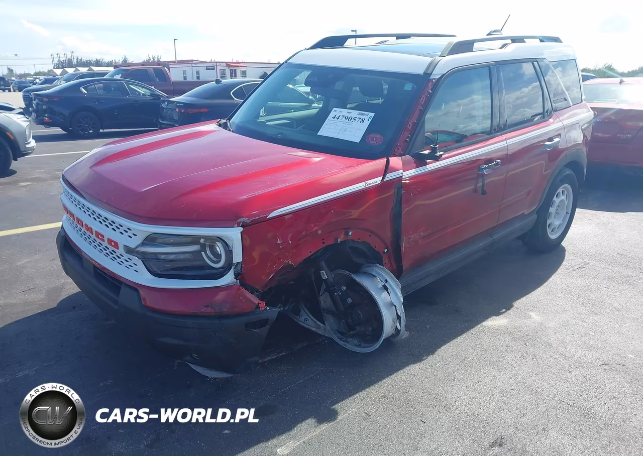 2025 Ford Bronco Sport Heritage VIN:3FMCR9GN1SRE25184 - 6