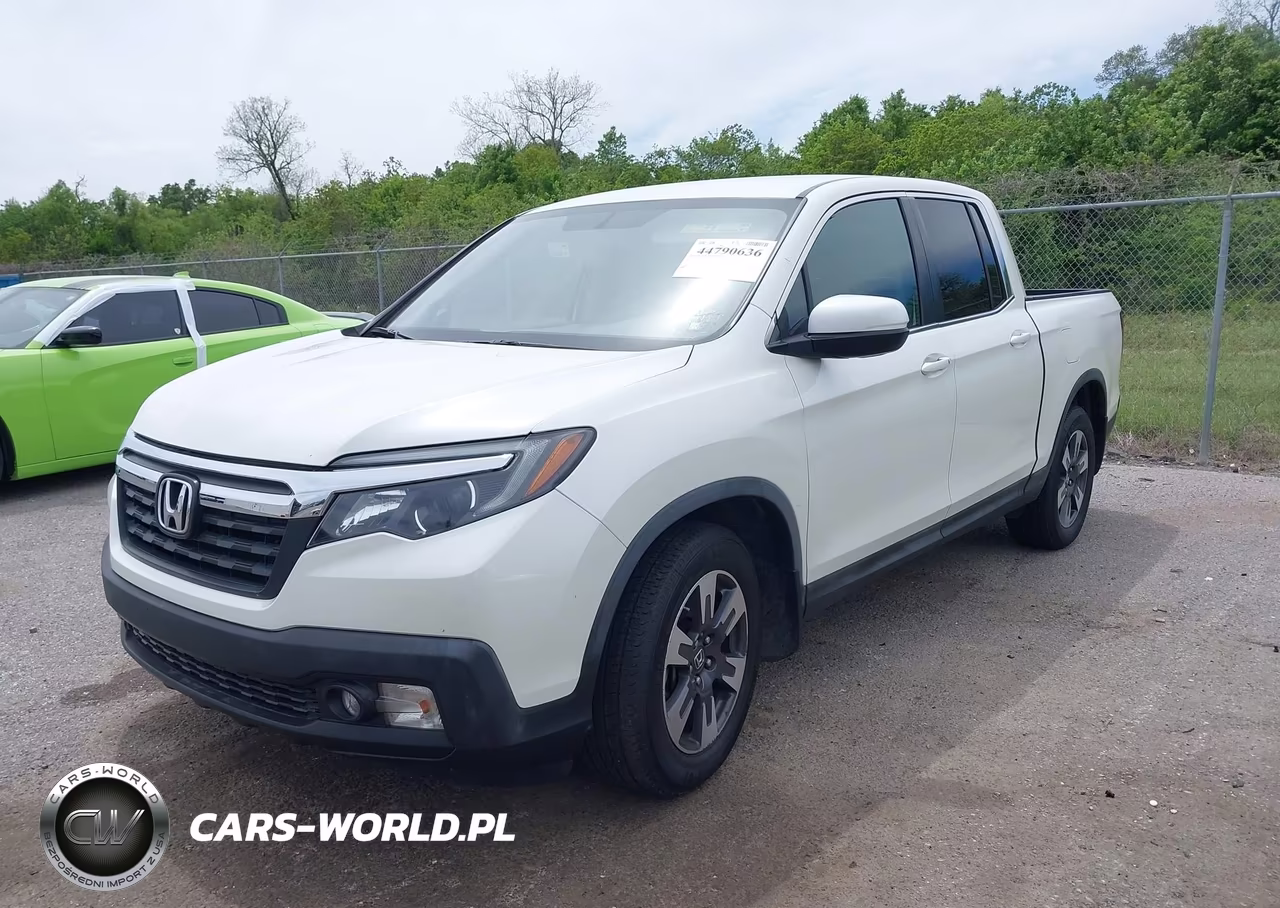2017 Honda Ridgeline Rtl-T VIN:5FPYK2F67HB009299 - 2