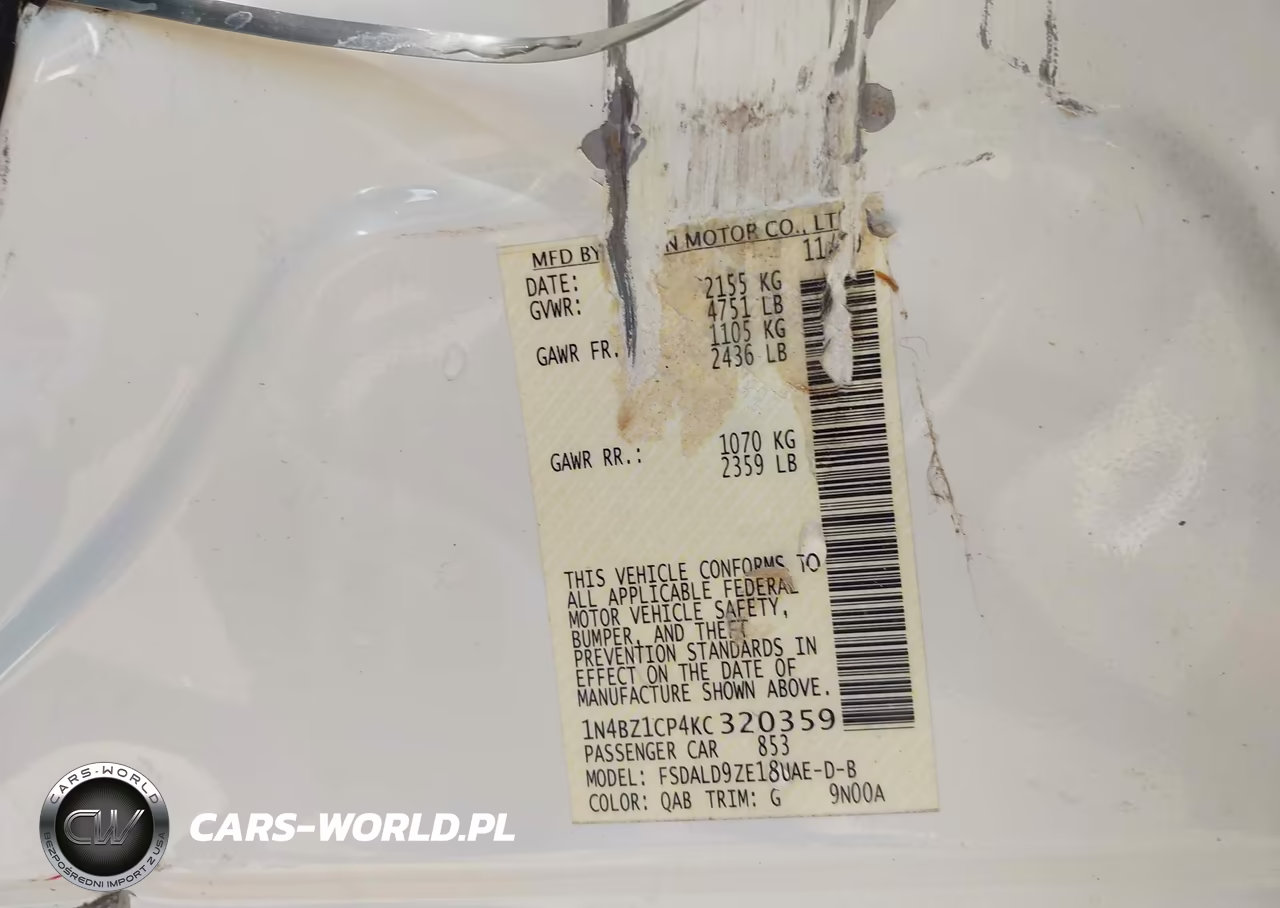 2019 Nissan Leaf Sv Plus VIN:1N4BZ1CP4KC320359 - 9