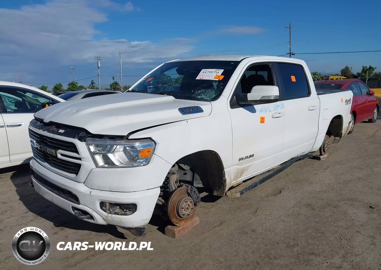 2021 Ram 1500 Big Horn 4X4 5'7 Box VIN:1C6SRFFT5MN513411 - 2