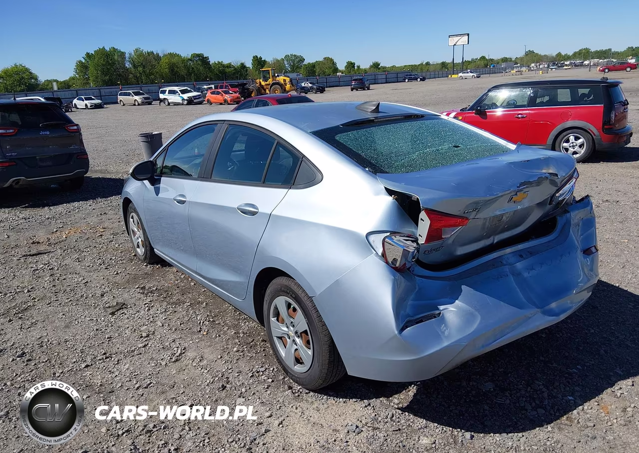 2017 Chevrolet Cruze Ls Auto VIN:1G1BC5SM2H7149194 - 3