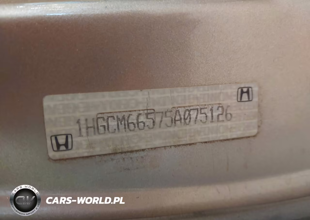 2005 Honda Accord 3.0 Ex VIN:1HGCM66575A075126 - 9