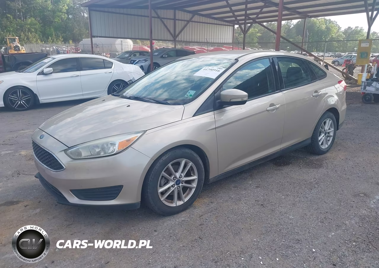 2017 Ford Focus Se VIN:1FADP3F28HL208361 - 2