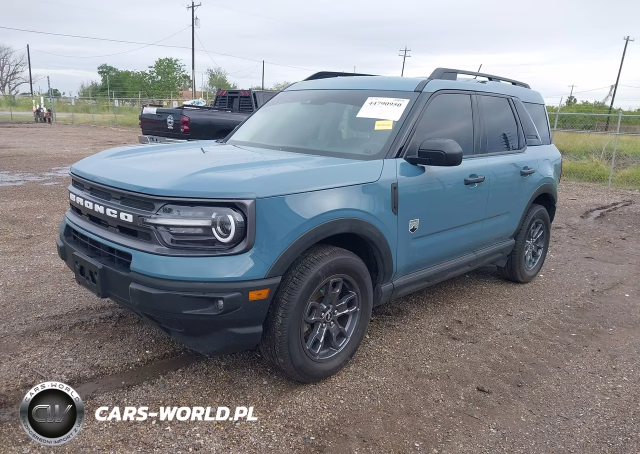 2022 Ford Bronco Sport Big Bend VIN:3FMCR9B65NRD20944 - 2