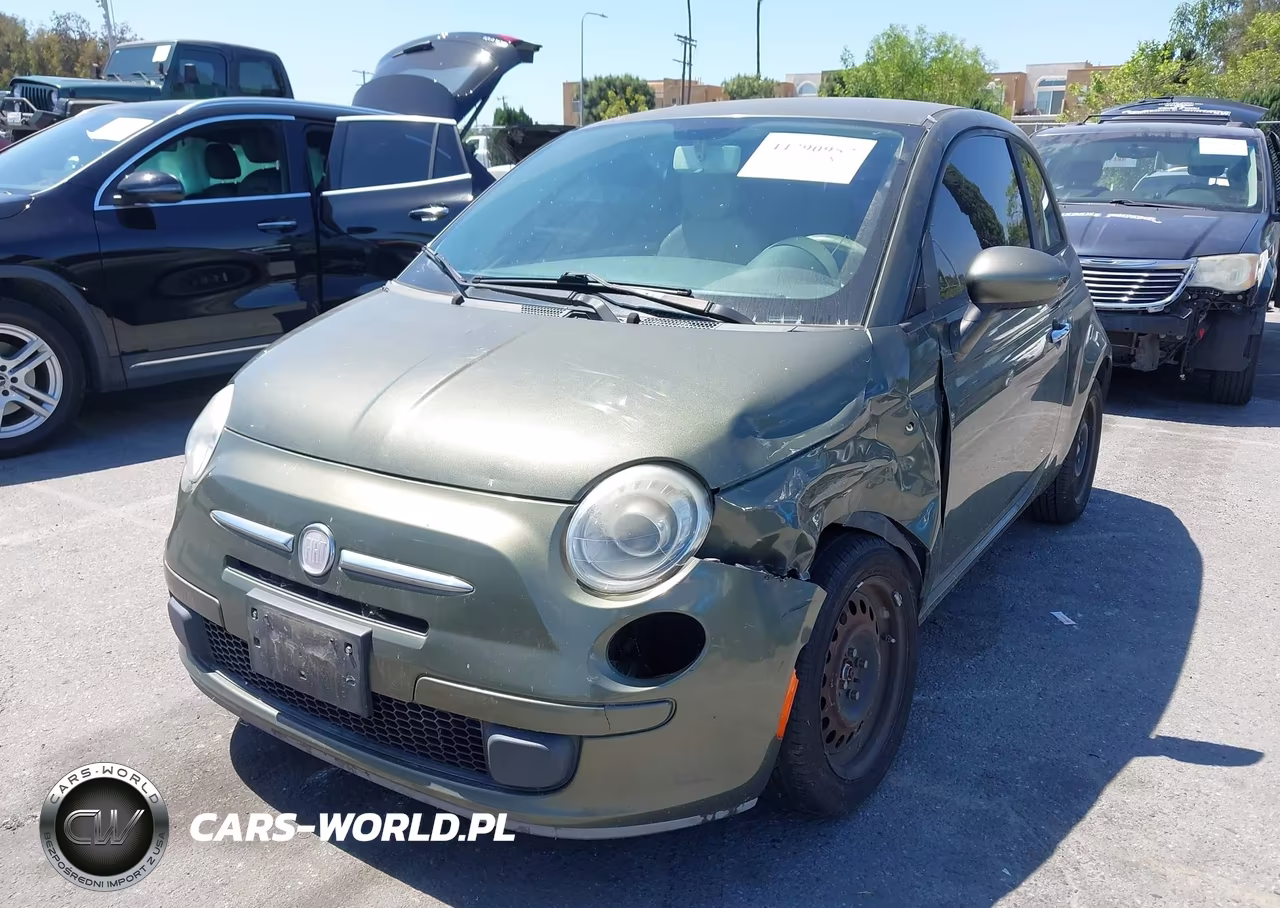 2012 Fiat 500 Pop VIN:3C3CFFAR6CT382252 - 2