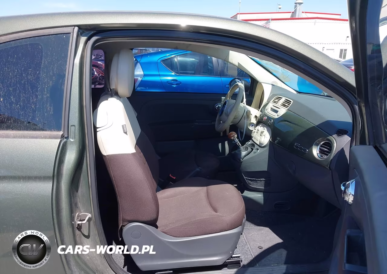 2012 Fiat 500 Pop VIN:3C3CFFAR6CT382252 - 5