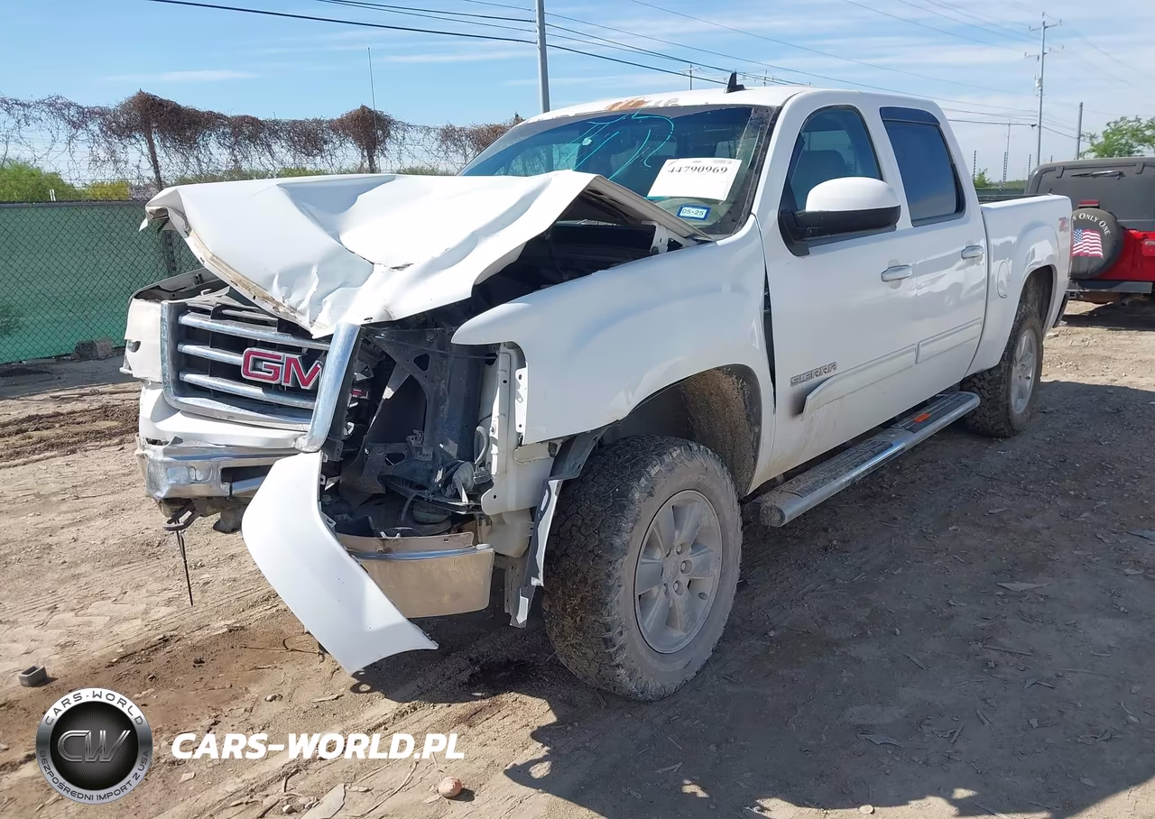 2013 GMC Sierra 1500 Slt VIN:3GTP2WE72DG309911 - 2