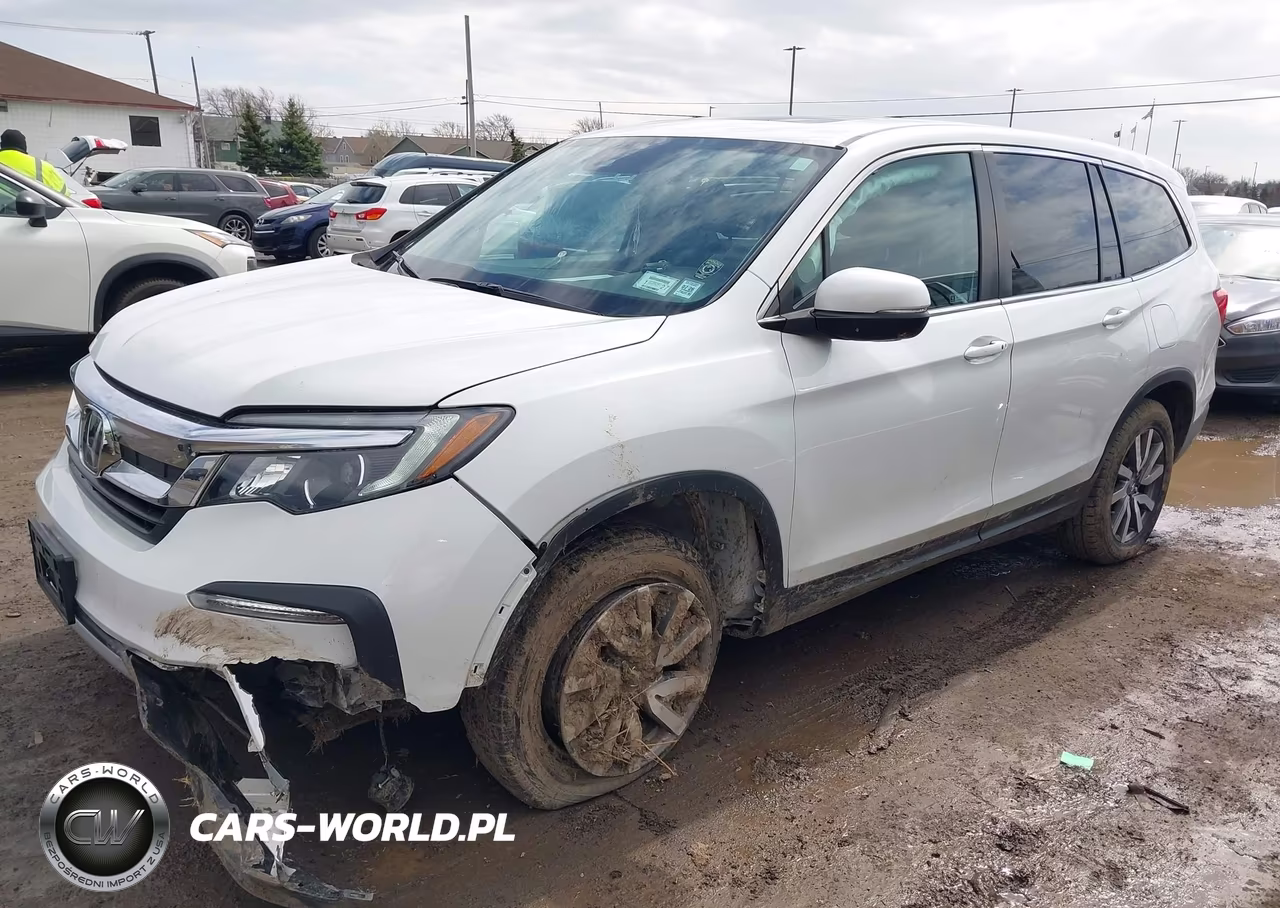2021 Honda Pilot Awd Ex-L VIN:5FNYF6H53MB086237 - 2