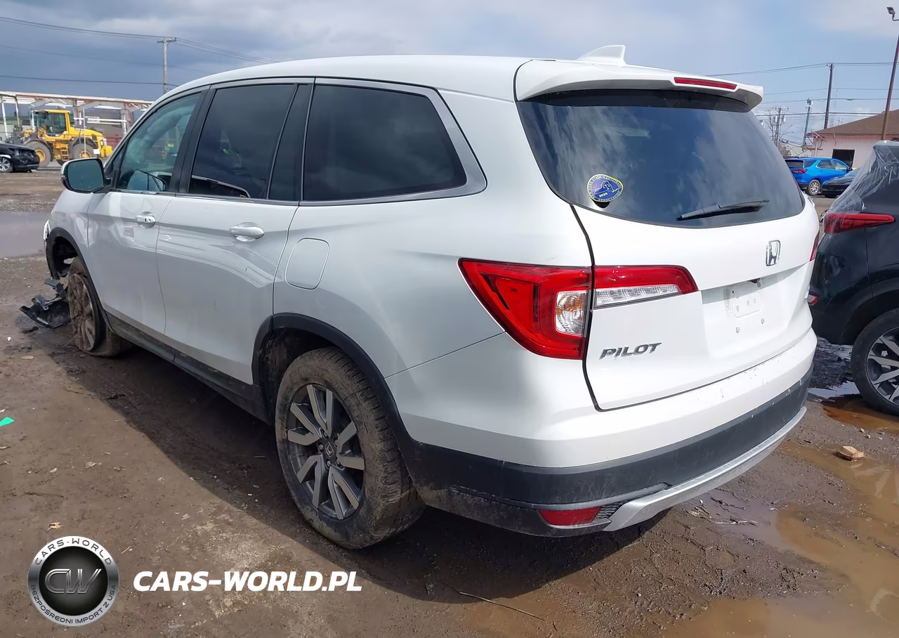 2021 Honda Pilot Awd Ex-L VIN:5FNYF6H53MB086237 - 3