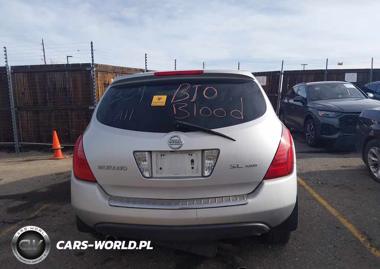 2007 Nissan Murano Sl VIN:JN8AZ08W57W667337 - 15