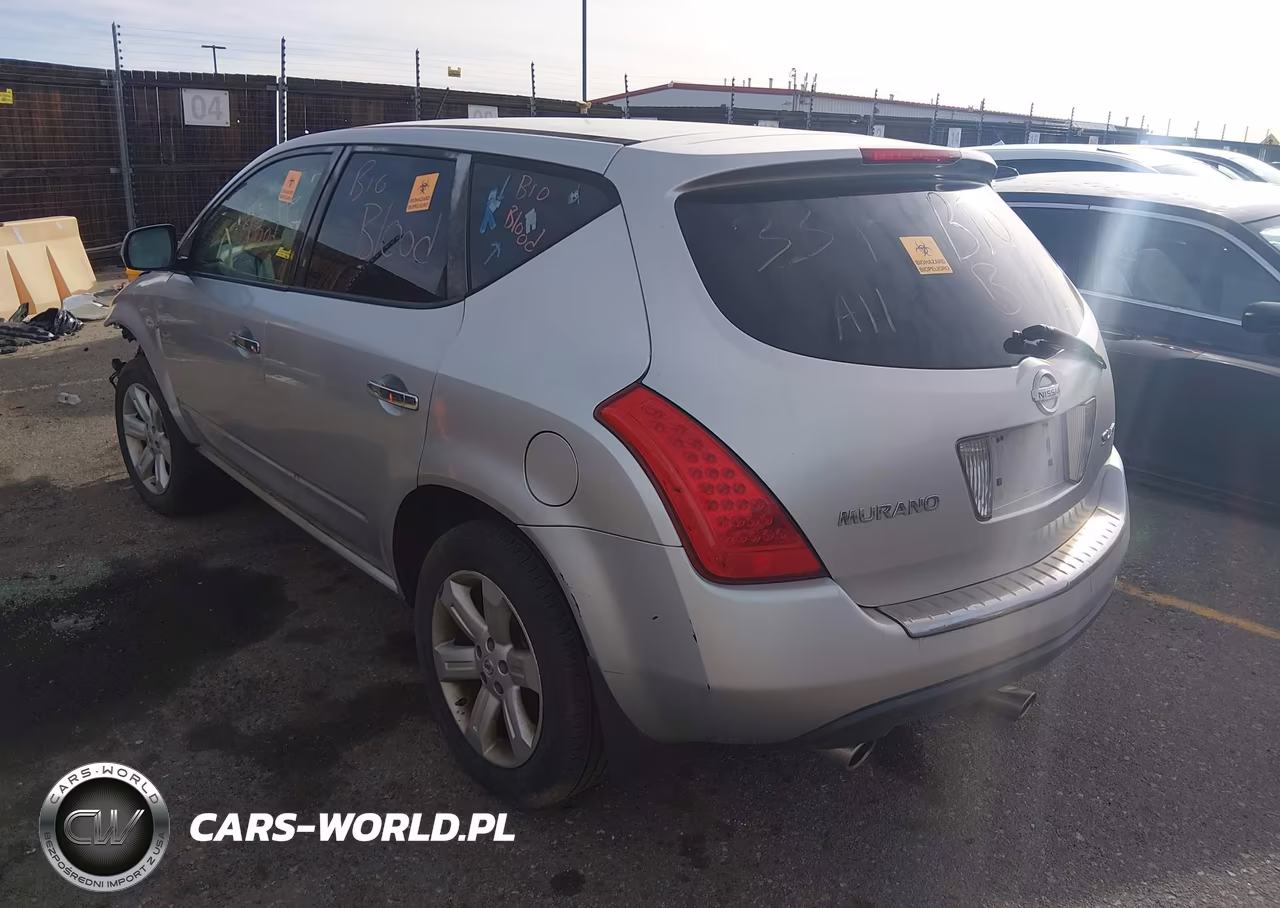 2007 Nissan Murano Sl VIN:JN8AZ08W57W667337 - 3