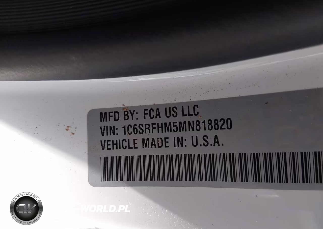 2021 Ram 1500 Limited 4X4 5'7 Box VIN:1C6SRFHM5MN818820 - 9