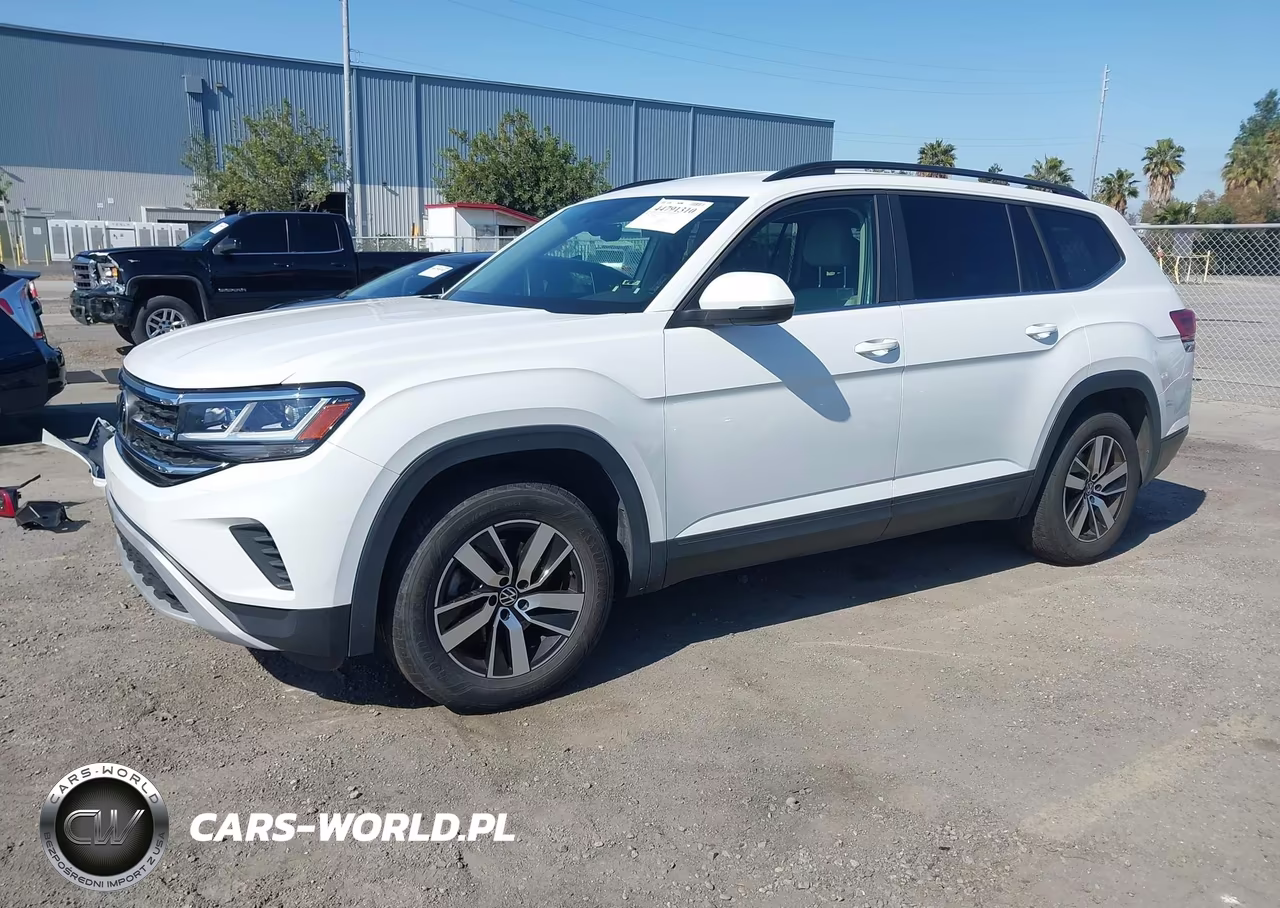 2021 Volkswagen Atlas 2.0T Se VIN:1V2DP2CA1MC507487 - 2