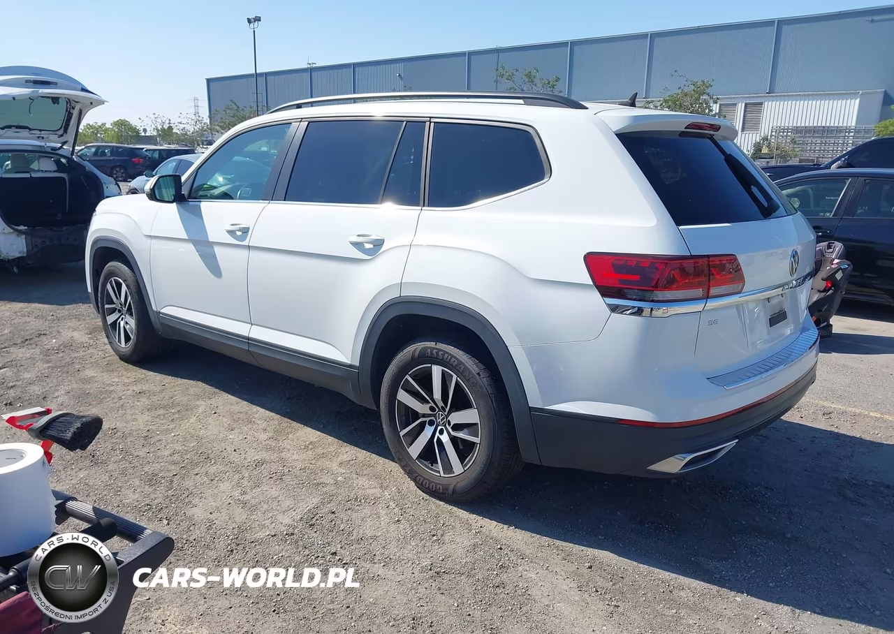 2021 Volkswagen Atlas 2.0T Se VIN:1V2DP2CA1MC507487 - 3