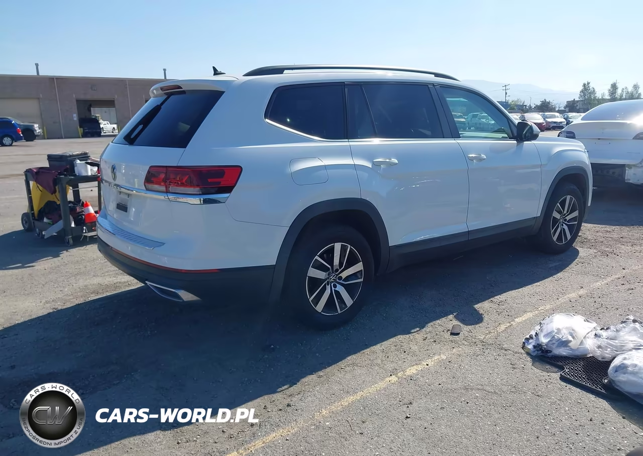2021 Volkswagen Atlas 2.0T Se VIN:1V2DP2CA1MC507487 - 4