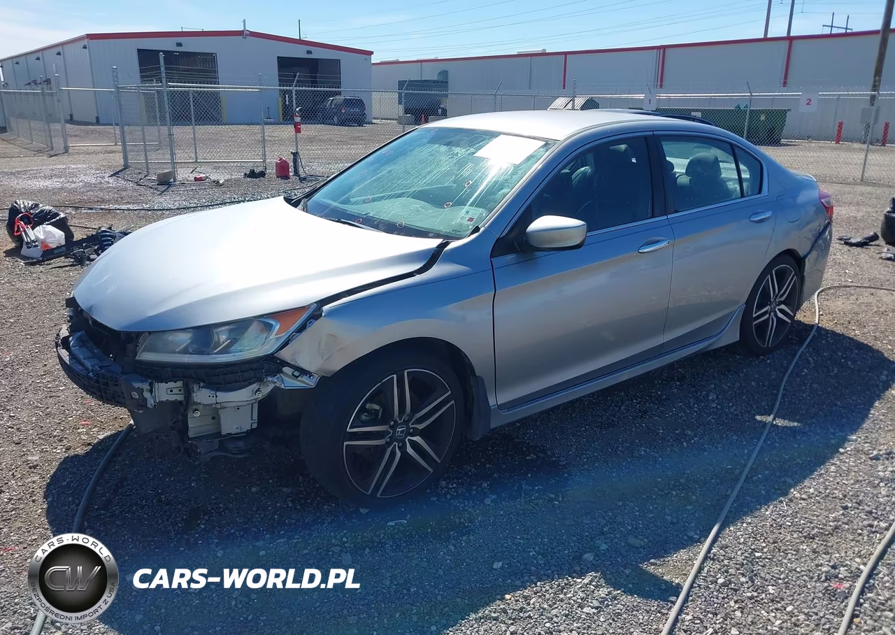 2017 Honda Accord Sport Se VIN:1HGCR2F16HA134338 - 2
