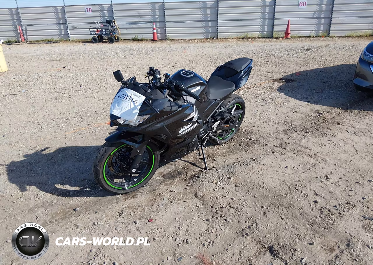 2022 Kawasaki Ex400 VIN:JKAEXKH18NDAF4410 - 2