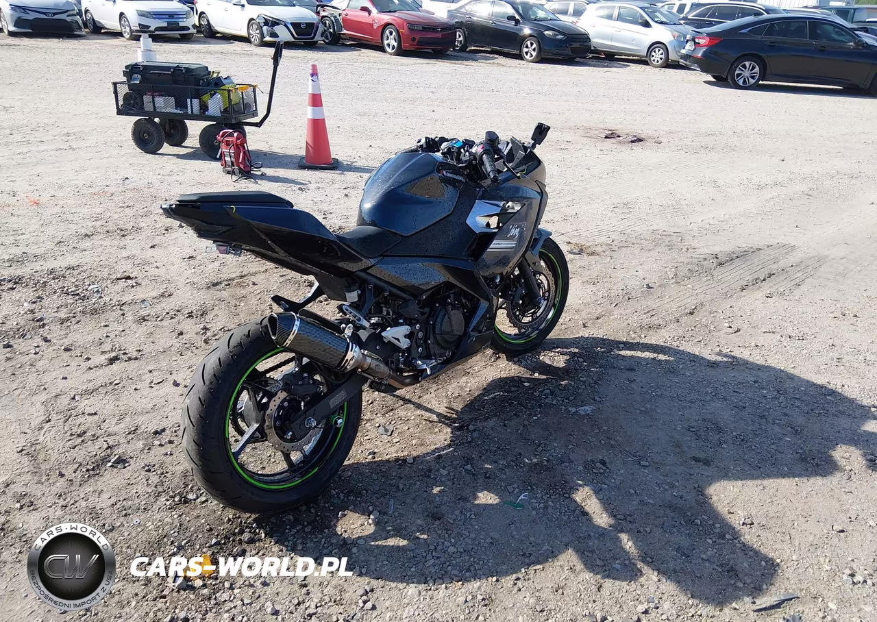 2022 Kawasaki Ex400 VIN:JKAEXKH18NDAF4410 - 4