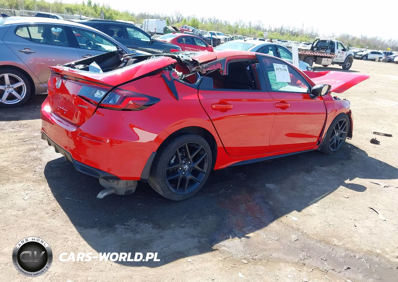 2025 Honda Civic Sedan Sport VIN:19XFL2H8XSE033864 - 4